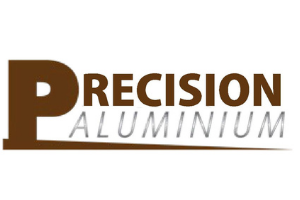 precision aluminium logo